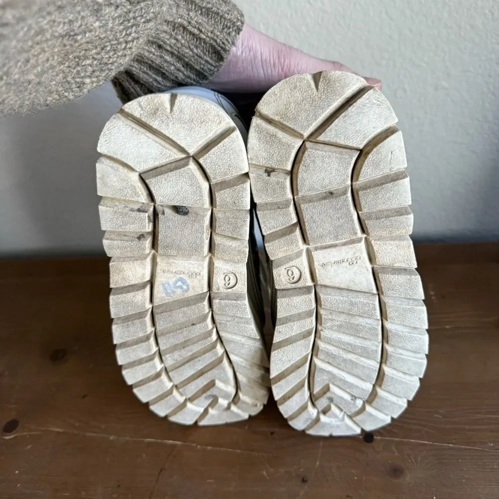 VTG No Boundaries White Platform Chunky‎ Shoes 90s Y2K Womens Size 6 Rare